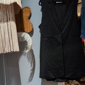 Rickis Size Xxl Black Dress Vest